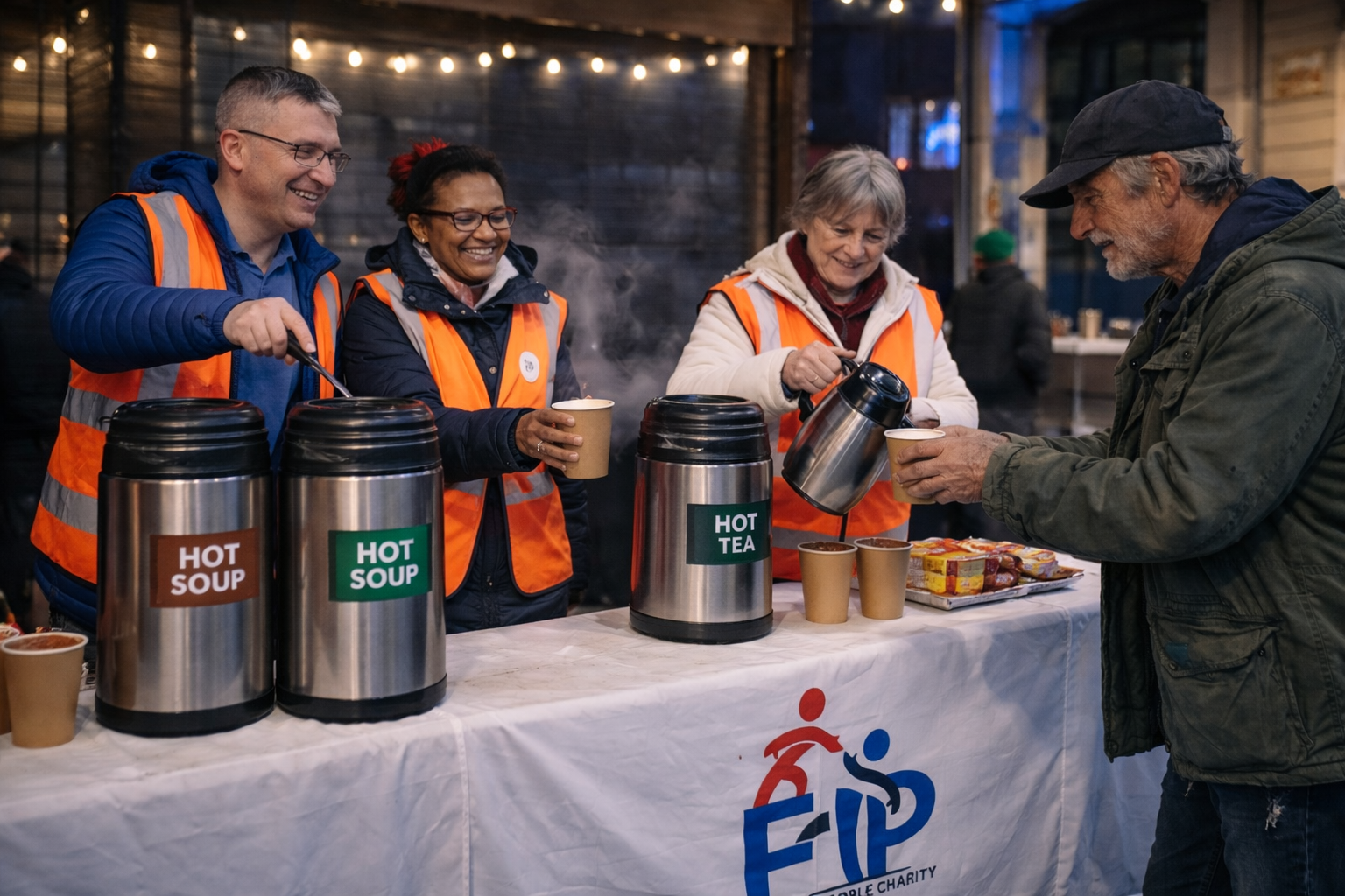 Hot drinks station
